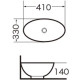 Раковина-чаша Grossman 41 GR-3018 Белая