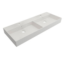 Раковина Cezares 120 CZR-MIL-120-2-LVB двойная Белая