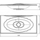 Раковина Florentina Гармония 100 10.030.01000.001 Белая