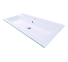 Раковина Marka One Mix 80 Polytitan У79777 Белая