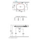 Раковина Globo T-Edge 60 B6O61.BI*0 Белая