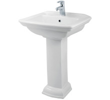 Раковина Creo Ceramique Orleans OR3000+OR3010 Белая