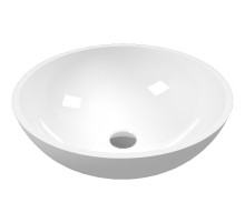 Раковина-чаша Whitecross Cornelian 43 0714.043043.100 Белая глянцевая