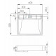 Раковина Aquaton Рейн 60 1A72103KRW010 Белая