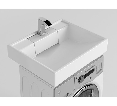Раковина Aquaton Рейн 60 1A72103KRW010 Белая Раковина Aquaton Рейн 60 1A72103KRW010 Белая
