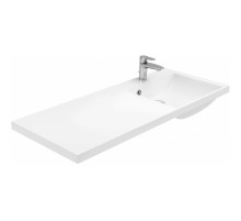 Раковина Aquanet Нота 120 R NEW 239568 на стиральную машину Белая