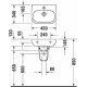 Раковина Duravit D-code 45 07054500002 Белая