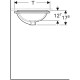 Раковина Geberit VariForm  50 500.764.01.2 Белая