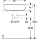 Раковина-чаша Geberit VariForm  55 500.771.01.2 Белая