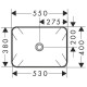 Раковина-чаша Hansgrohe Xuniva Q 55 60168450 Белая