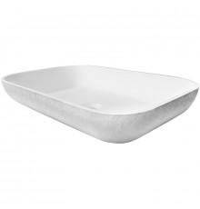 Раковина-чаша Acquabella On-Top 58 LAVABO_ON-TOP_RECTANGLE_SLATE_BLANCO Белая