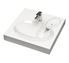 Раковина Maretti Eleganza 59 EN13SM31-844 на стиральную машину Белая