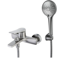 Смеситель для ванны Lemark Bronx LM3714GM Графит