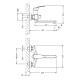 Смеситель для ванны Lemark Linara LM0417C универсальный Хром