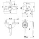 Смеситель для ванны Lemark Atlantiss LM3254C Хром