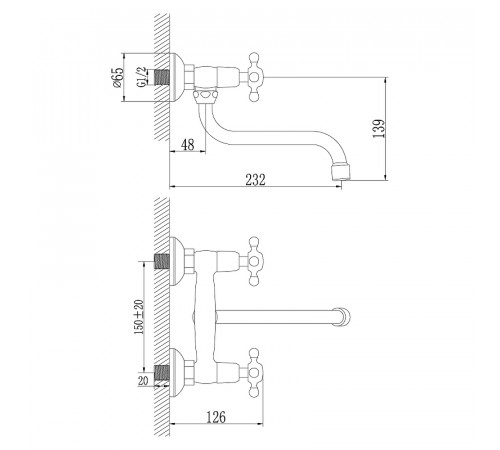 Смеситель для кухни Lemark Standard LM2111C Хром