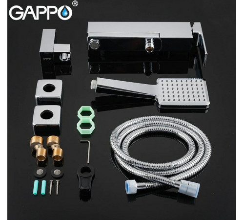 Смеситель для ванны Gappo G18 G3218 Хром