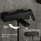 Смеситель для ванны Gappo G17-6 G3217-6 Черный матовый