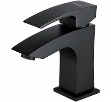 Смеситель для раковины Gappo G07-6 G1007-66 Черный матовый