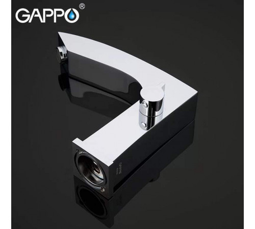 Смеситель на борт ванны Gappo G07 G1107 Хром