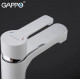 Смеситель для раковины Gappo G02-8 G1002-8 Белый Хром