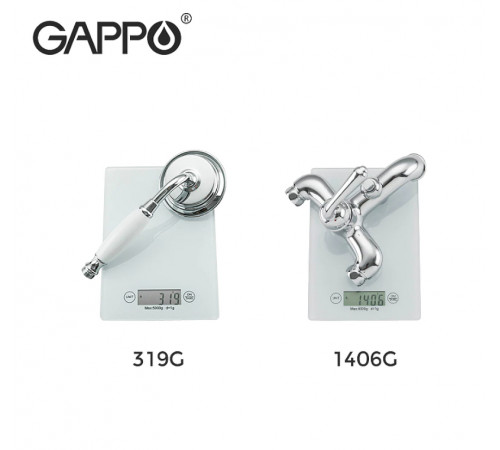 Смеситель для ванны Gappo G88 G3288 Хром