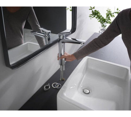 Смеситель для раковины Hansgrohe Logis 71090000 Хром