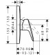 Смеситель для душа Hansgrohe Logis 71605000 Хром