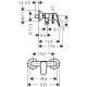 Смеситель для душа Hansgrohe Logis 71600000 Хром