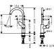 Смеситель для раковины Hansgrohe Logis 210 71131000 Хром