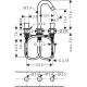 Смеситель для раковины Hansgrohe Logis 71133000 Хром