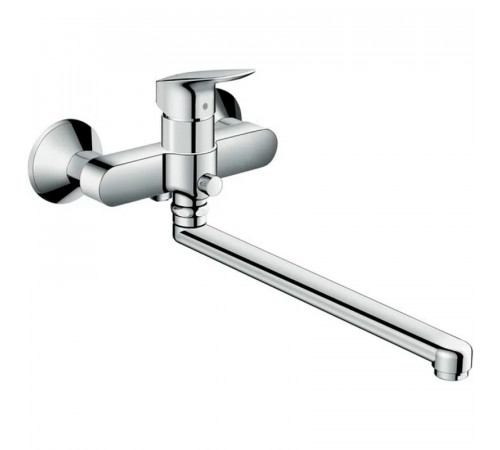 Смеситель для ванны Hansgrohe Logis 71402000 универсальный Хром