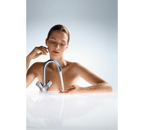 Смеситель для раковины Hansgrohe Logis 71222000 Хром