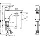 Смеситель на борт ванны Hansgrohe Logis 71312000 Хром