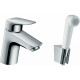 Смеситель для раковины Hansgrohe Logis 71290000 с гигиеническим душем Хром