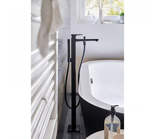 Смеситель для ванны Hansgrohe Metropol 32532670 Черный матовый