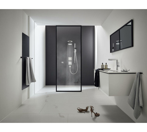 Смеситель для душа Hansgrohe ShowerSelect HighFlow 15760140 с термостатом Шлифованная бронза