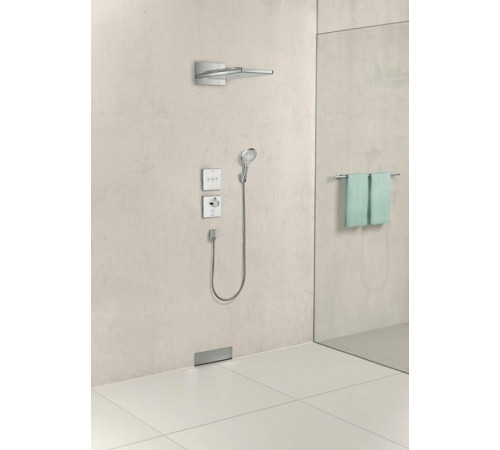 Смеситель для душа Hansgrohe ShowerSelect 15735400 с термостатом Белый Хром