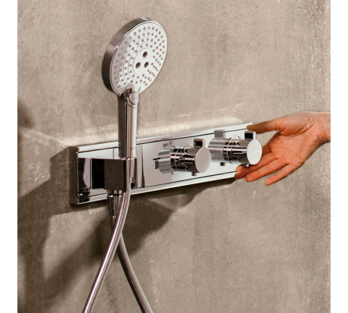 Смеситель для душа Hansgrohe RainSelect 15355000 с термостатом Хром