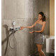 Смеситель для душа Hansgrohe RainSelect 15355400 с термостатом Белый Хром