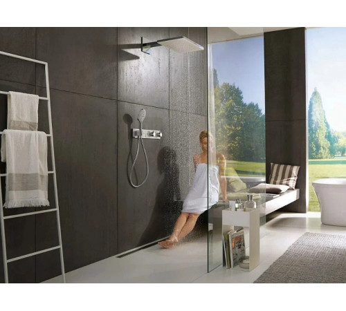 Смеситель для душа Hansgrohe RainSelect 15356000 с термостатом Хром