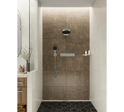 Смеситель для душа Hansgrohe RainSelect 15380000 с термостатом Хром