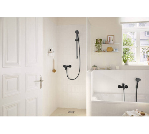 Смеситель для душа Hansgrohe Rebris S 72640670 Черный матовый