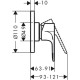 Смеситель для душа Hansgrohe Rebris S 72648000 Хром