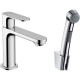 Смеситель для раковины Hansgrohe Rebris S 72215000 с гигиеническим душем Хром