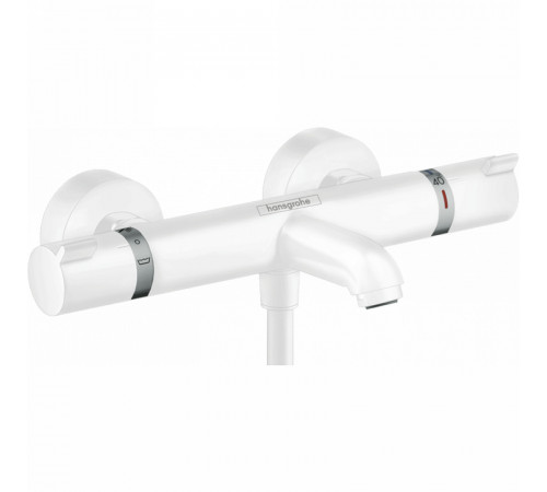 Смеситель для ванны Hansgrohe Ecostat Comfort 13114700 с термостатом Белый матовый