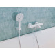 Смеситель для ванны Hansgrohe Ecostat Comfort 13114700 с термостатом Белый матовый