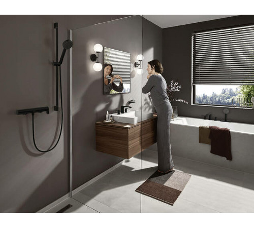 Смеситель для душа Hansgrohe Vivenis 75620670 Черный матовый