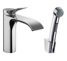 Смеситель для раковины Hansgrohe Vivenis 75210000 с гигиеническим душем Хром