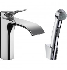 Смеситель для раковины Hansgrohe Vivenis 75210000 с гигиеническим душем Хром